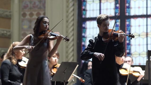 И.С. Бах концерт Ре-минор для двух скрипок с оркестром смотреть онлайн