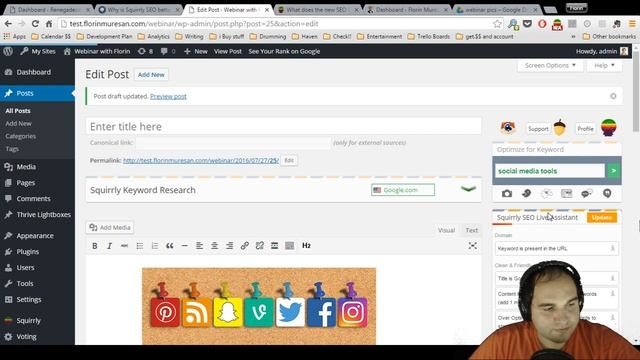The SEO Plugin for WordPress - Squirrly SEO webinar смотреть онлайн