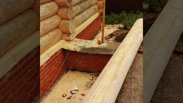 Строительство дома из сруба. 2 Этап Монтаж Сруба (Татарстан-Алексеевское-Казань) смотреть онлайн