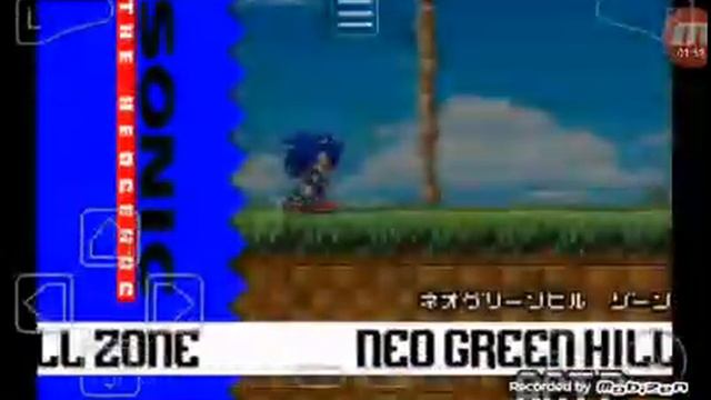 Jogando Sonic Advance de GBA no Android смотреть онлайн