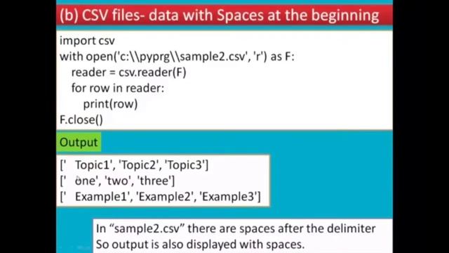 XIIth CS( Chapter 13) Read a CSV File Using Python смотреть онлайн