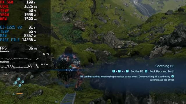 Death Stranding | RX 560 + i5 3470 / Xeon E3-1225 v2 | 1080p 720p | Medium Settings смотреть онлайн