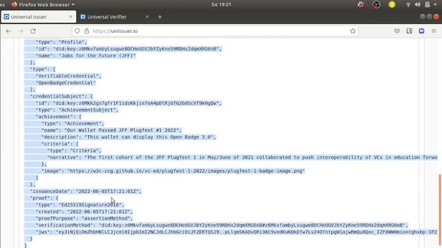 Issue and verify Verifiable Credentials (VC) using universal-issuer & universal-verifier смотреть онлайн