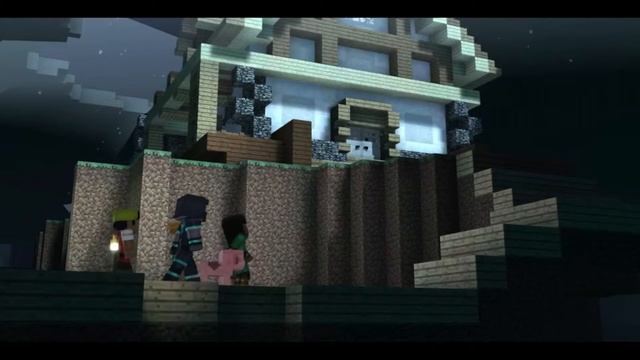 MineCraft Story Mode Episode 4 [part 4] - Books, book and secret passages смотреть онлайн