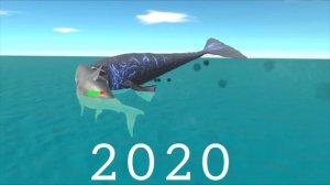 Evolution of Bloop vs Megalodon