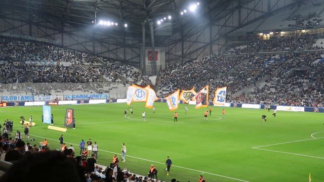 OM 1-1 RENNES | Le MAGNIFIQUE hommage a GUNNAR ANDERSSON - Entrée des joueurs смотреть онлайн