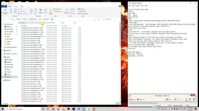 How to install Java JDK 16kit 2021 | | Cách cái dặt Java 16 kit 2021 . смотреть онлайн
