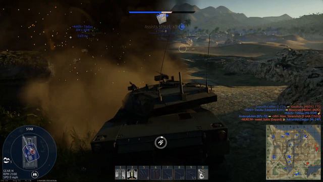 War Thunder XM-1(Chrysler) смотреть онлайн