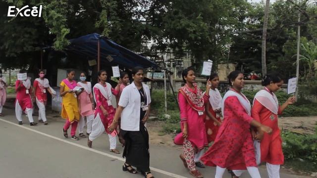 Excel Nursing College - World Breastfeeding Week(August 1 - 7) Awareness Rally смотреть онлайн