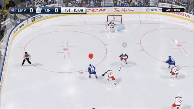 NHL 17 Easy Goal Scoring Method - NHL 17 HUT PS4 Gameplay - Glitch Goal смотреть онлайн