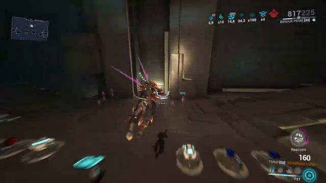 Warframe: Baruuk incarnon ceramic dagger x11initial combo count and heat build. смотреть онлайн