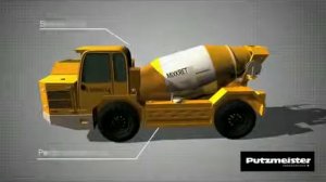 Автобетоносмеситель MIXKRET 4 от Putzmeister