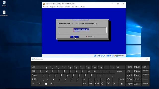 Como Instalar Android 7.1 | VirtualBox no PC смотреть онлайн