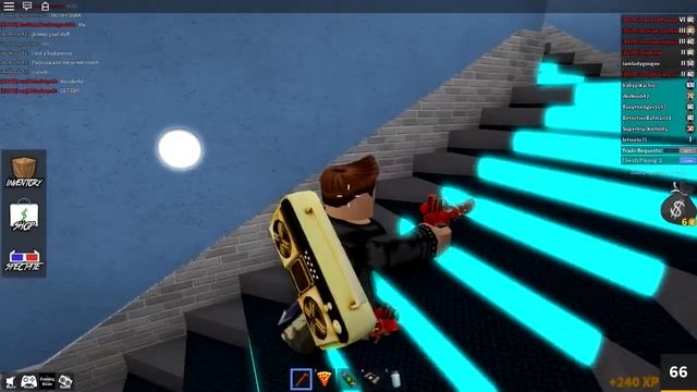 PLAYING MUSIC IN MURDER MYSTERY 2!! (Roblox) смотреть онлайн