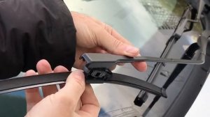Снятие и установки дворников  VALEO - SWF на KAPTUR, DUSTER, TERRANO, BMW X2 с креплением VATL5.1
