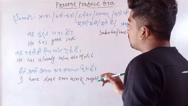 Present perfect tense (Adverb &Advebials) смотреть онлайн