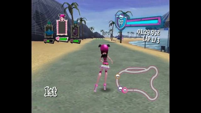 Let's Play : Monster High Skultimate Roller Maze Part 1 (Wii) смотреть онлайн