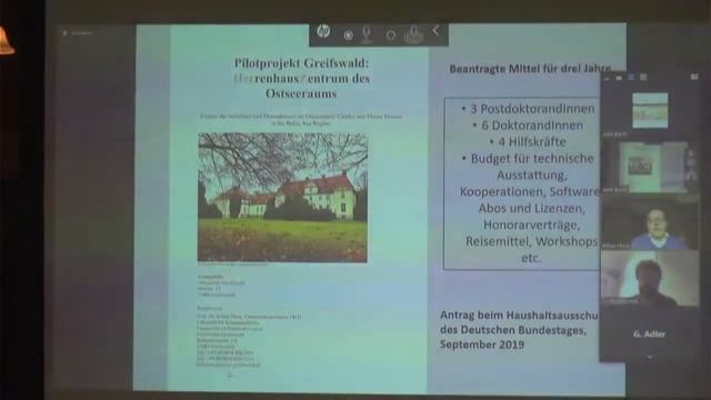 Herrenhäuser des Ostseeraums als Forschungsaufgabe (Barther Bibliotheksgespräch Divitz 04) смотреть онлайн