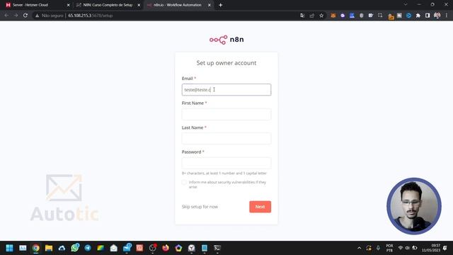 Como INSTALAR o N8N no seu servidor em MENOS DE 2 MINUTOS e com um ÚNICO COMANDO | Autotic смотреть онлайн