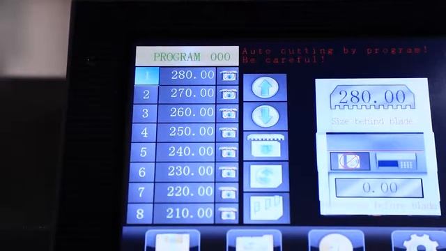 Boway R5210 Hydraulic Programs Paper Cutting Machine