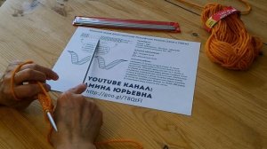 Мужской Шарф Спицами Двухсторонним узором с окантовкой полым шнуром + Схема | Вязание спицами