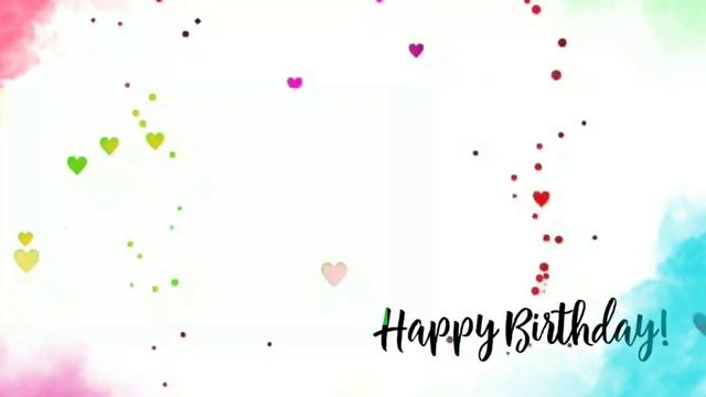 Happy birthday video background || template trending birthday background video || green screen смотреть онлайн