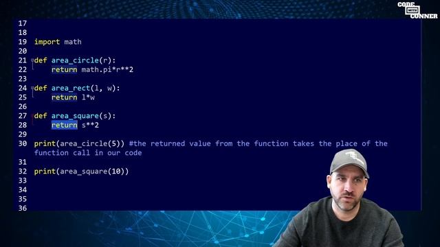 Let's Learn Python - Functions that return values - Unit 3 Topic 3 смотреть онлайн