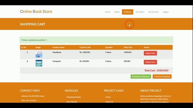 Python Django and MySQL Project on Online Book Store смотреть онлайн