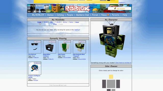 My Roblox User profile смотреть онлайн