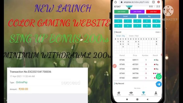 New color earning website 100% payment sure смотреть онлайн