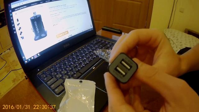 USAMS Dual USB Port Car Charger смотреть онлайн