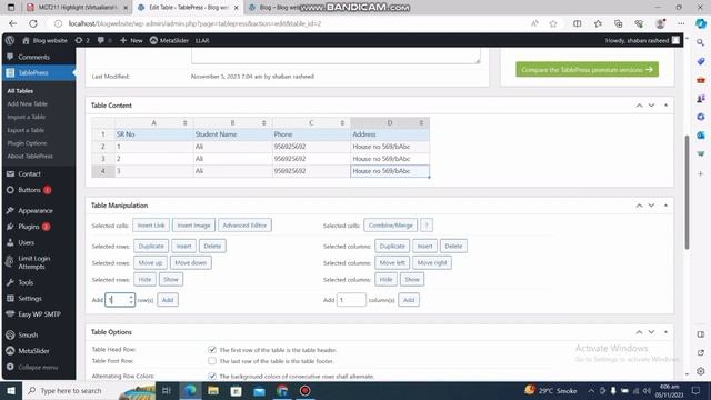 How to Create Tables in WordPress with TablePress | WordPress tutorial in urdu смотреть онлайн