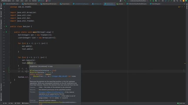 Effective Java | Item 52 | Use overloading judiciously смотреть онлайн