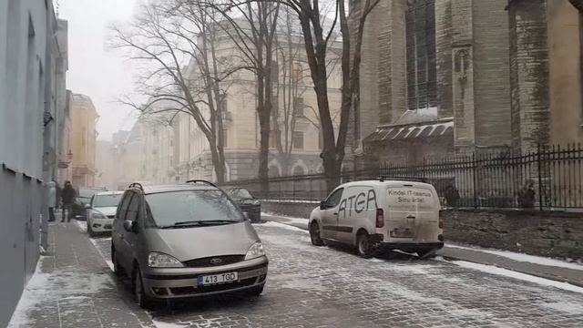 Церковь Святого Олафа / Oleviste kirik. Tallinn. Estonia. 2019.01.02_14:04:26 смотреть онлайн