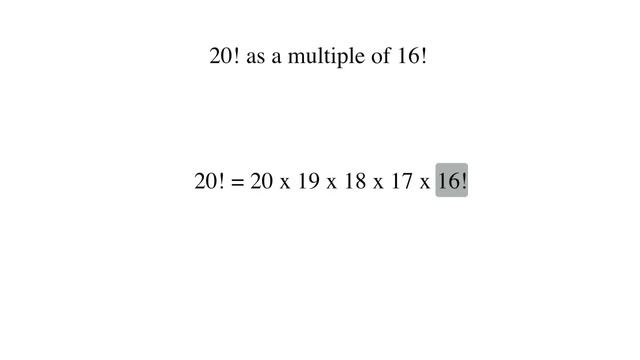 Factorials Basics (Part 3/3) - Something Important About Factorials смотреть онлайн