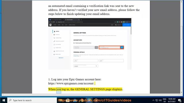 Fix Epic Games account email not changing смотреть онлайн