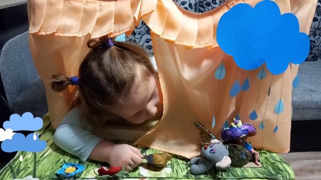 Сказка "Под грибом" #ВсейСемьейСоШколойРосатома смотреть онлайн