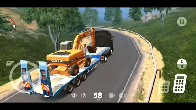 Heavy Machines & Mining Simulator #8 | Map 4 - Road Repair | Android Gameplay смотреть онлайн