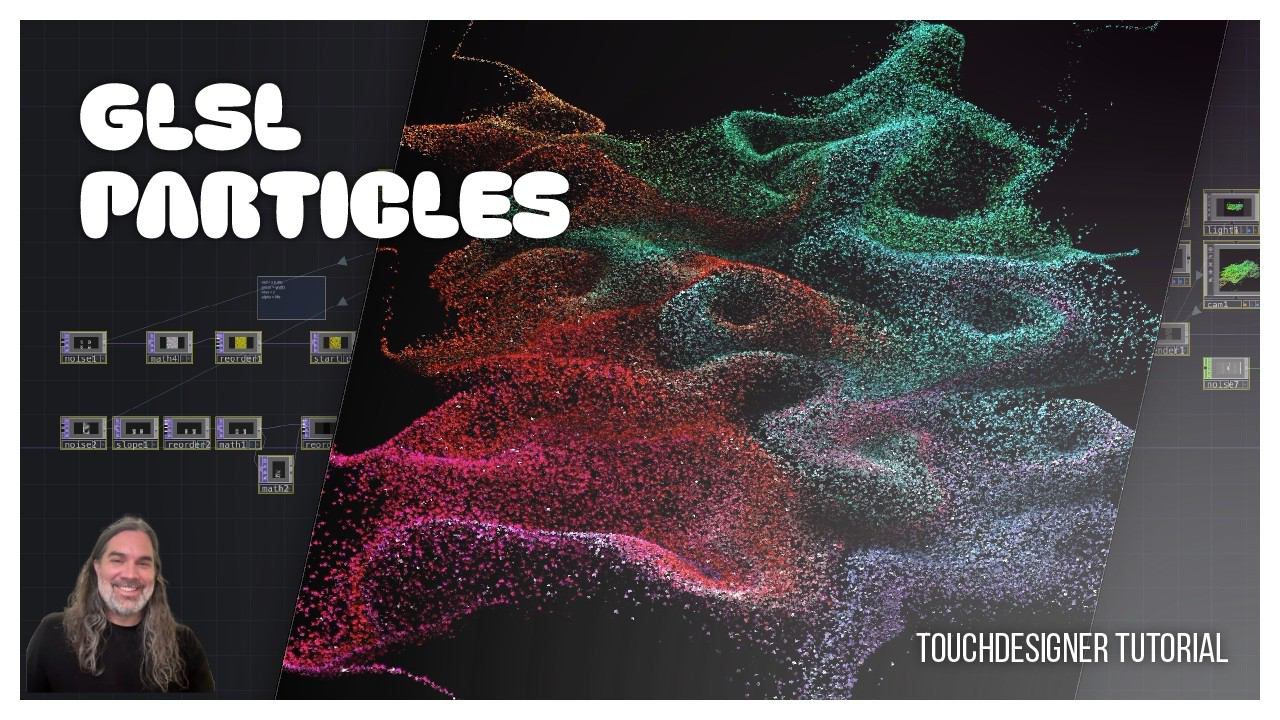 GLSL Particle Simulations in TouchDesigner Tutorial смотреть онлайн