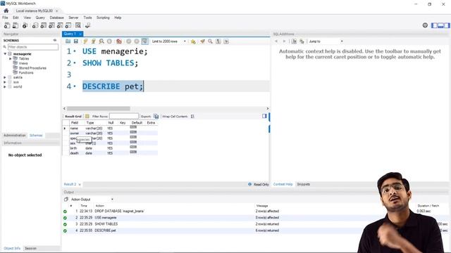 Viewing a Table Structure - SQL | Class 12 Computer Science Chapter 9 (2022-23) смотреть онлайн