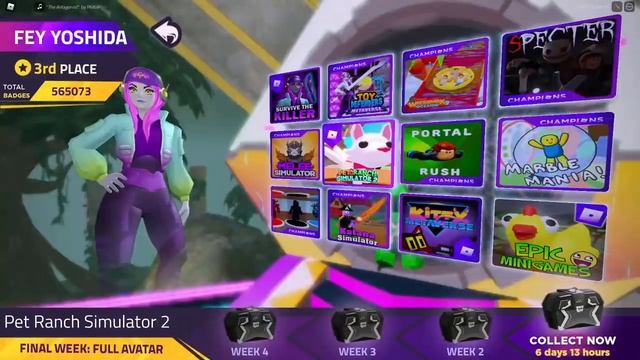 [?EVENT] How to Get All 12 Week 1 Fey Badges | Roblox Metaverse Champions смотреть онлайн