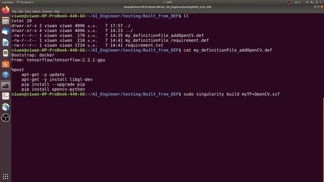 Building from DEF : Add OpenCV смотреть онлайн