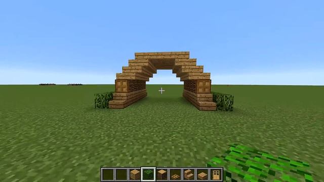 How To Make A Grand Door In Minecraft (Archway Door) - Minecraft Tutorial смотреть онлайн