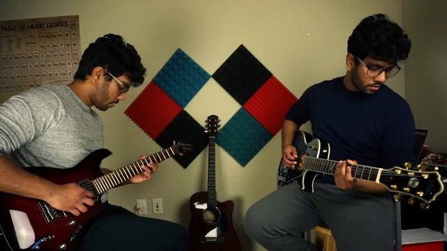 Iron Maiden - Best Guitar Riffs | Part 1 | Archan Dutta | Dual Guitar смотреть онлайн