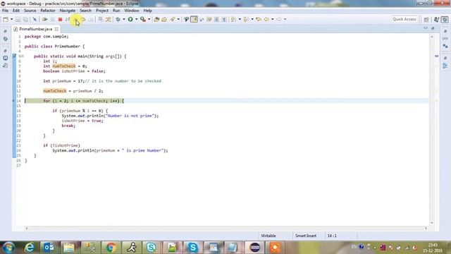 Prime Number in JAVA смотреть онлайн