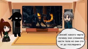 Shadow Fight reaction to Mortal Kombat Trailer Gacha Life-Club