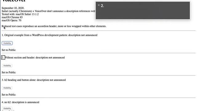 Test aria-describedby смотреть онлайн