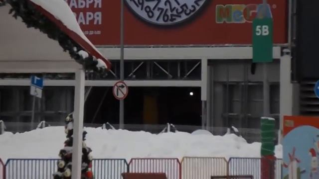 Тест днем фотоаппарата никон кулпикс л340. Поздравление с новым годом. Зимний бульвар в МЕГЕ. смотреть онлайн