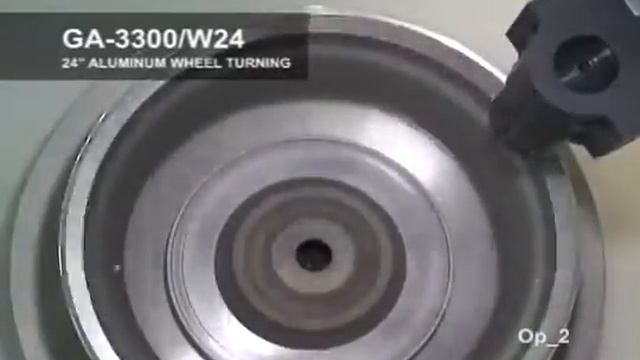 GOODWAY CNC Станок для обработки автомобильных дисков GA 3300W24