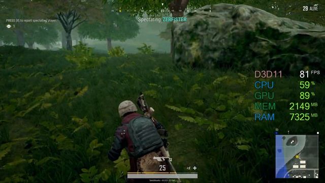 GeForce GTX 1060 6GB -- Intel Core i7 860 -- PUBG FPS Test Sanhok Low смотреть онлайн